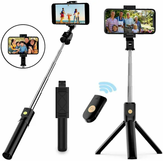 Selfie Stick Tripod Remote Desktop Stand Cell Phone Holder For    US