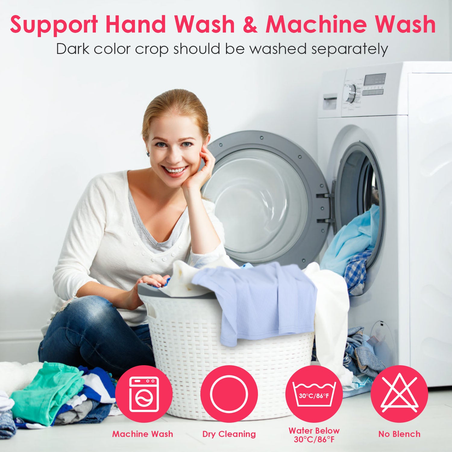 3 Pack Women Crop Basic Tank Top Ribbed Knit Sleeveless Round Neck 9 Color Machine Wash Summer Crop S To XL