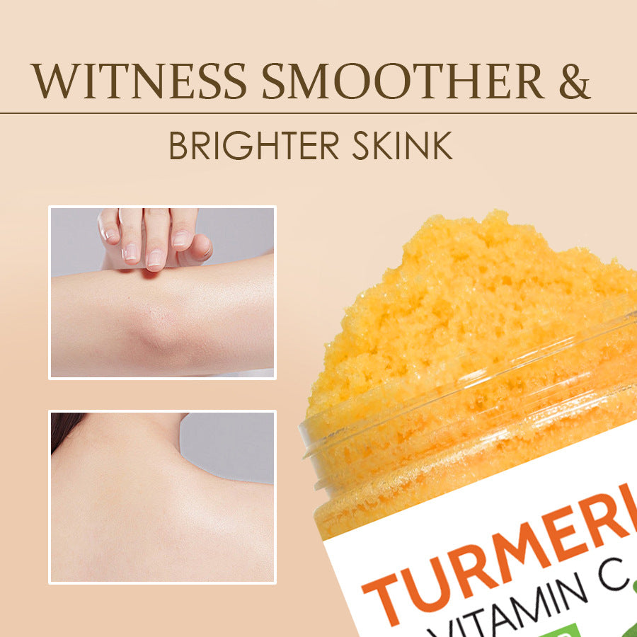 Turmeric Body Cleanser Facial Scrub Cleansing Oil Control Blackhead Remover Shrink Pores Skin Care Body Care