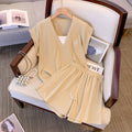Casual Two-piece Set Sleeveless Top And Shorts