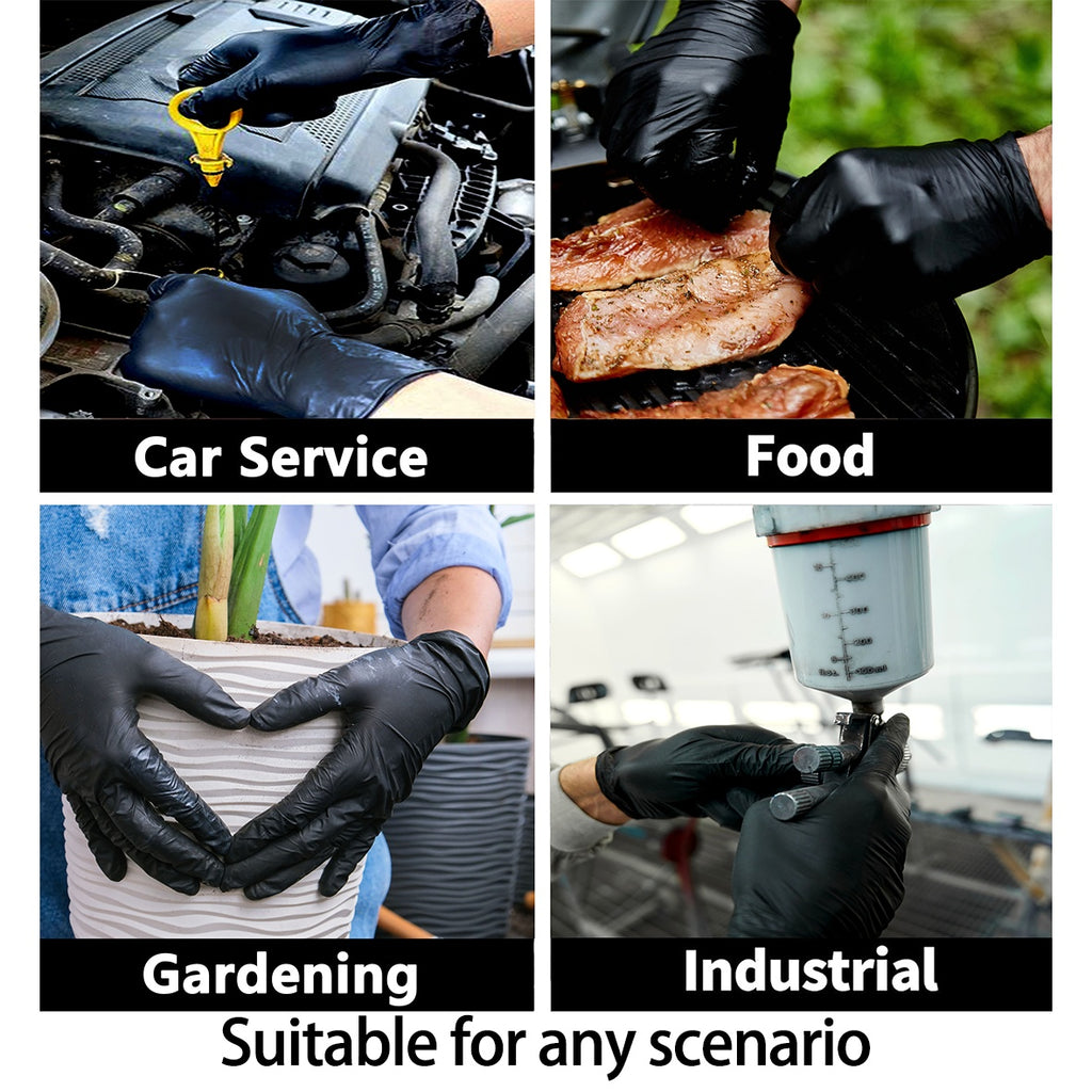 Thick Ding Qing Gloves GP50 Black