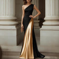 Womens Stylish And Elegant Satin Dress