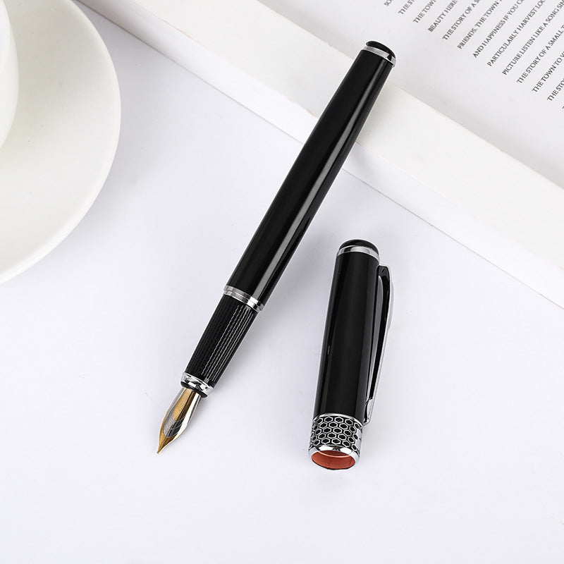 Alloy Fountain Pen Business Office Fountain Pen Student Calligraphy Practice