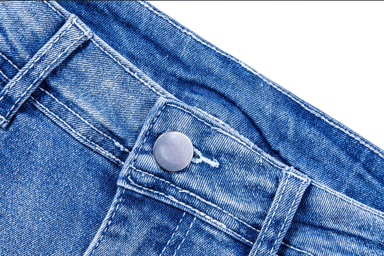 Womens Mid-High Rise Ripped Jean Shorts Distressed Stretchy Denim Shorts